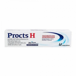 Proctfis H Pomada  20g + 10 aplicadores