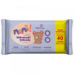 NANE HIDRATACAO TOLHA UMED ECONOMICA C/40