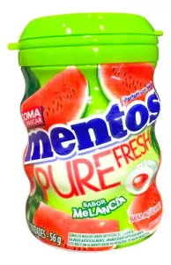 MENTOS PURE FRESH MELANCIA 56G POTE