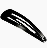 PRESILHA TIC TAC PRETO PQ