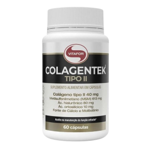COLAGENTEK  TIPO II C/60CAPS 750MG - A013245
