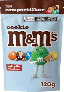CHOC MMS AO LEITE COOKIE 120 GR
