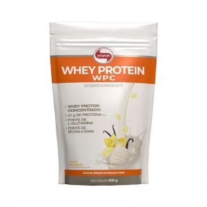 WHEY PROTEIN WPC POUCH 900G BAUNILHA-VITAFOR