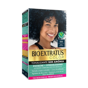 BIO EXTRATUS KIT TONALIZANTE S/AMONIA 111 PRETO AZ - A012883