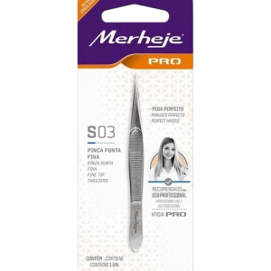 PINCA DEPILATORIA MERHEJE PROFDD PONTA FINA - A012556