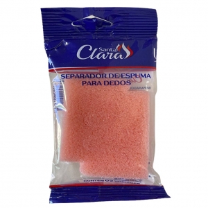 SANTA CLARA SEPARADOR  DEDOS  ESPUMA x 2