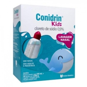CONIDRIN 0,9% SOL NAS INF 120ML 15SACHES