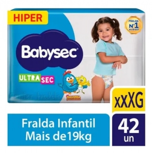 BABYSEC FR GALINHA PINTADINHA HIPER XXXG C/42
