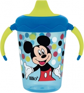 LILLO CANECA ANTIVAZAMENTO APRENDIZ DISNEY AZUL 207 ML x 1