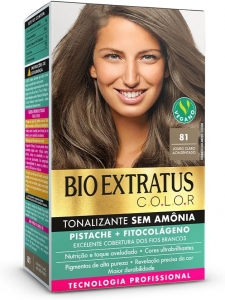 BIO EXTRATUS KIT TONALIZANTE S/AMONIA 61 LOURO ESC ACINZENTADO - A013711