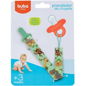 PRENDEDOR DE CHUPETA SAFARI 01 -BUBA - A012701