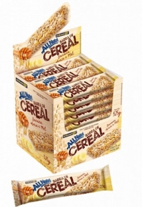 BARRA CEREAL ALLNUTRI 22G BANANA,AVEIA E MEL 22G - A011664