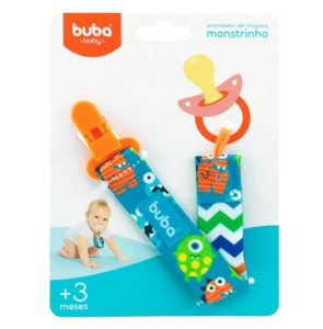 PRENDEDOR DE CHUPETA BUBA MONSTRINHO 01 - A004535