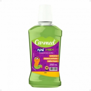 CARMED ENXAGUANTE BUCAL FINI MINHOCAS 250ML