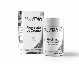 MAGVITAM PICOLINATO DE CROMO 600MG C/60 CPR