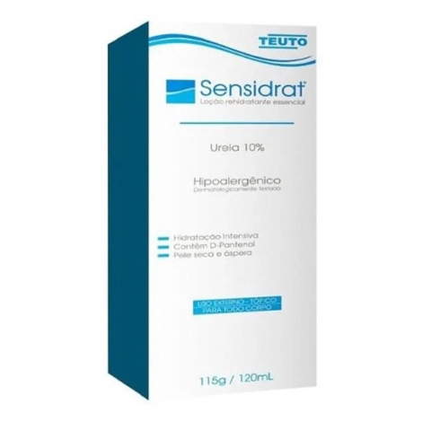 SENSIDRAT LOCAO 120ML UREIA 10%