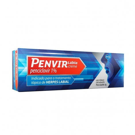 Penvir Lábia 10mg/g Creme 5g