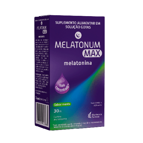 MELATONUM MAX  30ML SABOR MENTA
