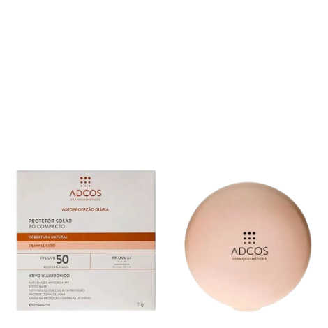 ADCOS FILTRO SOLAR PO COMP+HIAL FPS50 IVORY 11G