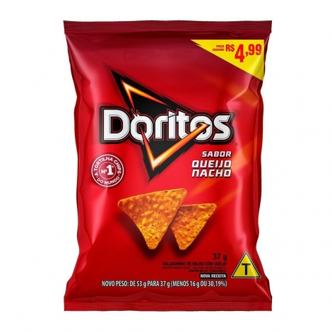 DORITOS QUEIJO NACHO 37G - A011822