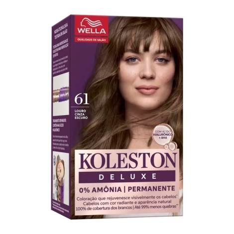 KOLESTON DELUXE LOURO CINZA ESCURO 6.1
