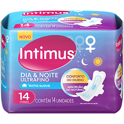 INTIMUS ABS DIA E NOITE ULTRAFINO C/A 14UN - A004438