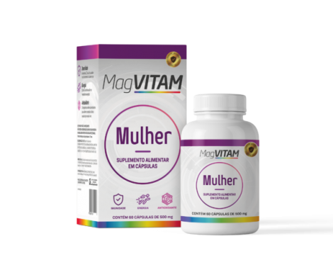 MAGVITAM AZ MULHER 500MG C/60 CPR - A012605