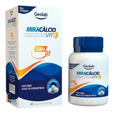MIRACALCIO VITD 500MG+400UI C/60CP