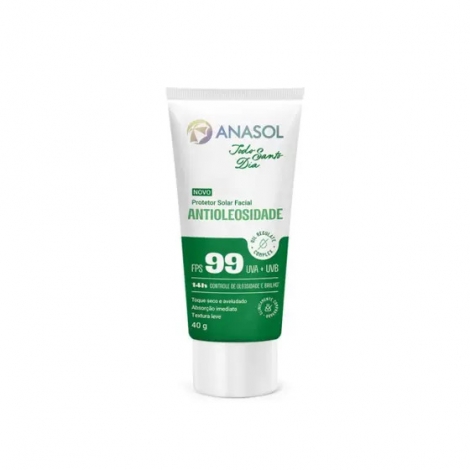 ANASOL PROTET SOLAR  FACIAL ANTIOLEOSIDADE FPS99 40G