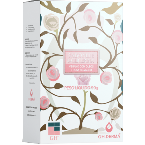 SABONETE GH DERMA GLIC ROSA SELVAGEM 90GR - A012135