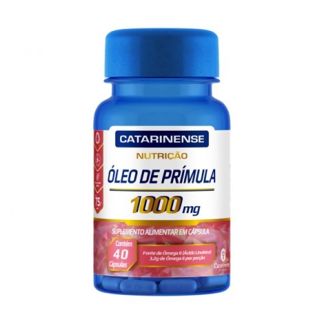 OLEO DE PRIMULA 1000MG 40CAPS-CATARINENSE
