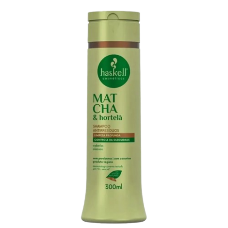HASKELL SH MATCHA E ALECRIM ANTIRRESIDUOS 300ML - A010898