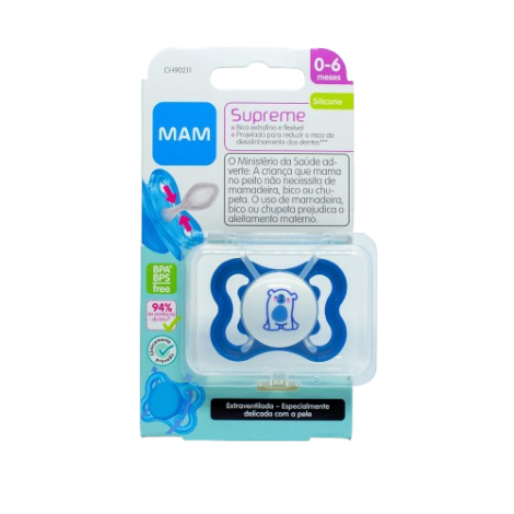 MAM CHUP SUPREME MAM AZ 0-6MESES - A012540