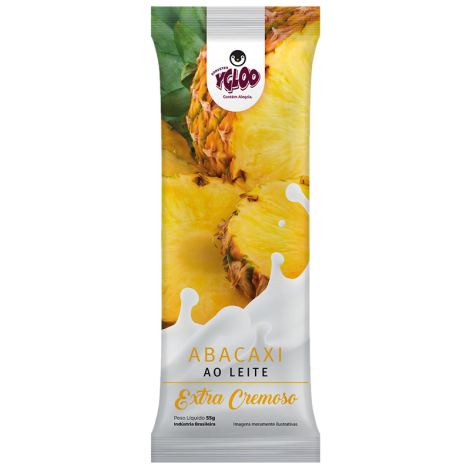 PICOLE ABACAXI  AO LEITE- YGLOO