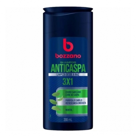 BOZZANO SH ANTICASPA 3X1 200ML - A012569