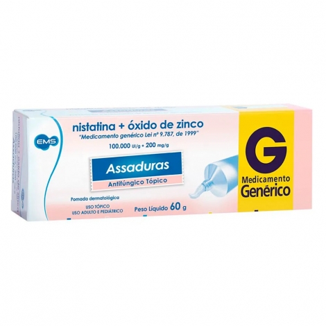 NISTATINA+ OXIDO DE ZINCO 60GR