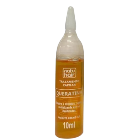 NATUHAIR AMPOLA TRATAMENTO CAPILAR QUERATINA 10ML - A009975