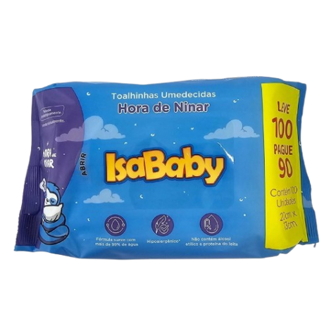 ISABABY TOALHA UMEDECIDA HE DE NINAR LV100 - A012995