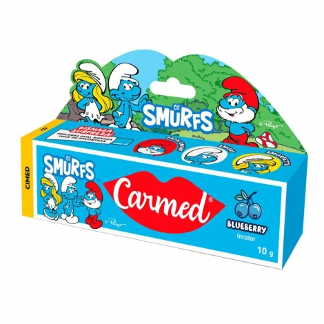 CARMED SMURFS BLUEBERRY INCOLOR 10GR
