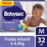 Fralda Babysec Galinha Pintadinha Premium M 32 unidades